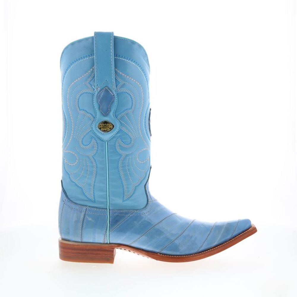 Los Altos Mens EEL Boots XXX-Toe Blue Boots (NWT)